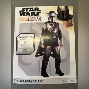 Mandalorian Boy Muscle Halloween Costume